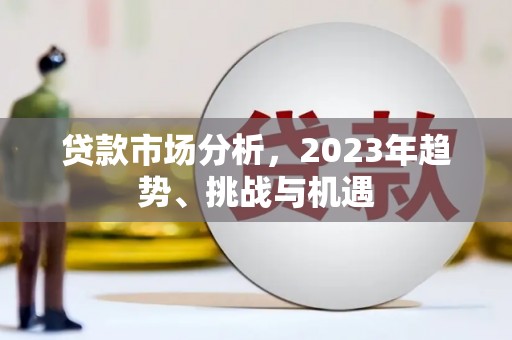 甘洛贷款市场分析，2023年趋势、挑战与机遇