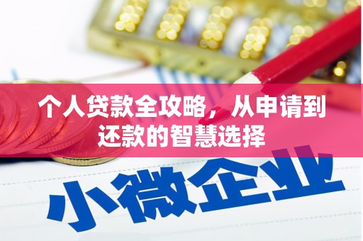 甘洛个人贷款全攻略，从申请到还款的智慧选择