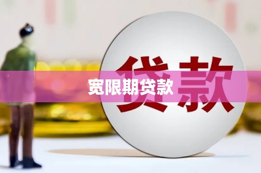 甘洛宽限期贷款