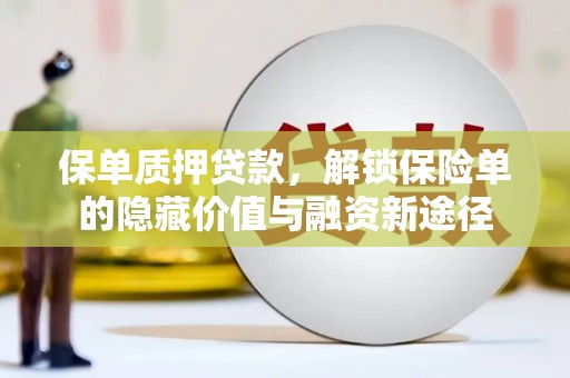 甘洛保单质押贷款，解锁保险单的隐藏价值与融资新途径