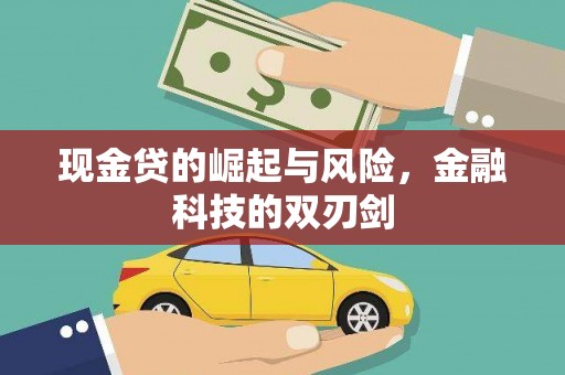 甘洛现金贷的崛起与风险，金融科技的双刃剑