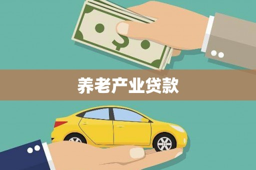 甘洛养老产业贷款