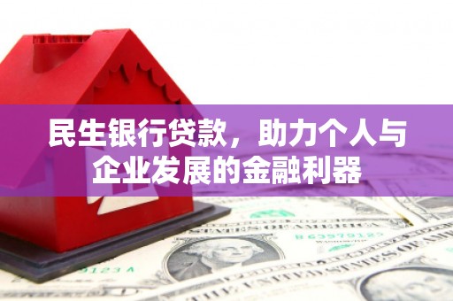 甘洛民生银行贷款，助力个人与企业发展的金融利器