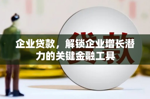 甘洛企业贷款，解锁企业增长潜力的关键金融工具