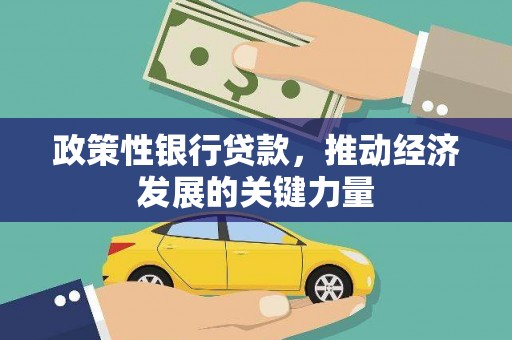 甘洛政策性银行贷款，推动经济发展的关键力量