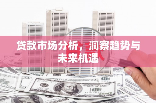 甘洛贷款市场分析，洞察趋势与未来机遇