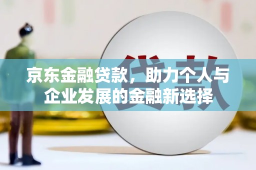 甘洛京东金融贷款，助力个人与企业发展的金融新选择