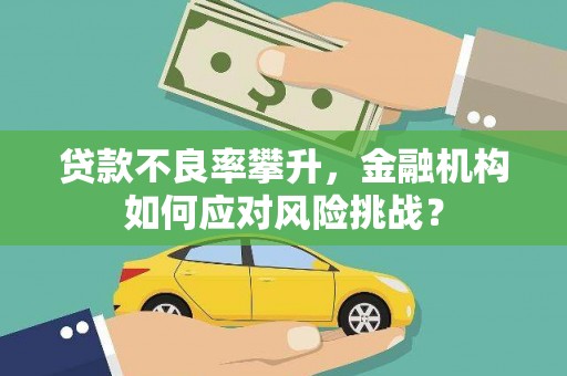 甘洛贷款不良率攀升，金融机构如何应对风险挑战？