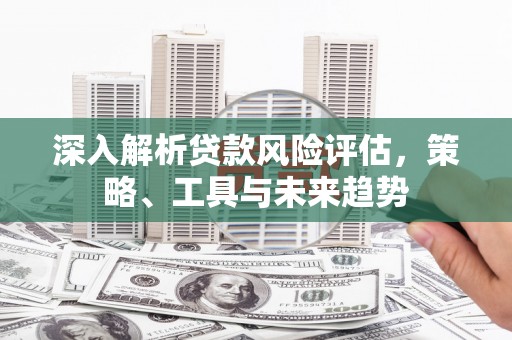 甘洛深入解析贷款风险评估，策略、工具与未来趋势