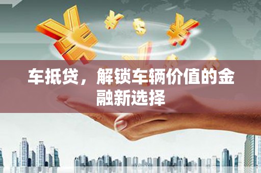 甘洛车抵贷，解锁车辆价值的金融新选择