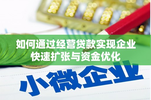 甘洛如何通过经营贷款实现企业快速扩张与资金优化