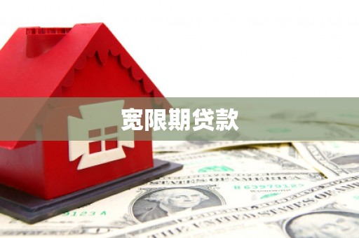 甘洛宽限期贷款