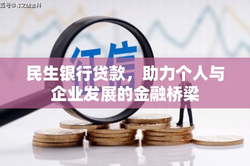 甘洛民生银行贷款，助力个人与企业发展的金融桥梁